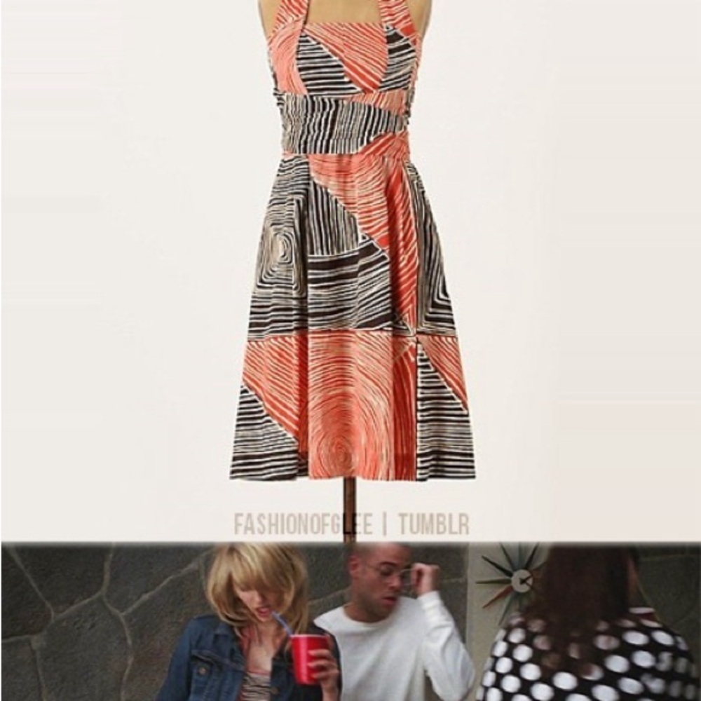NWT We Love Vera (Anthropologie) Dress ASO Quinn Fabray on Glee - Picture 2 of 12